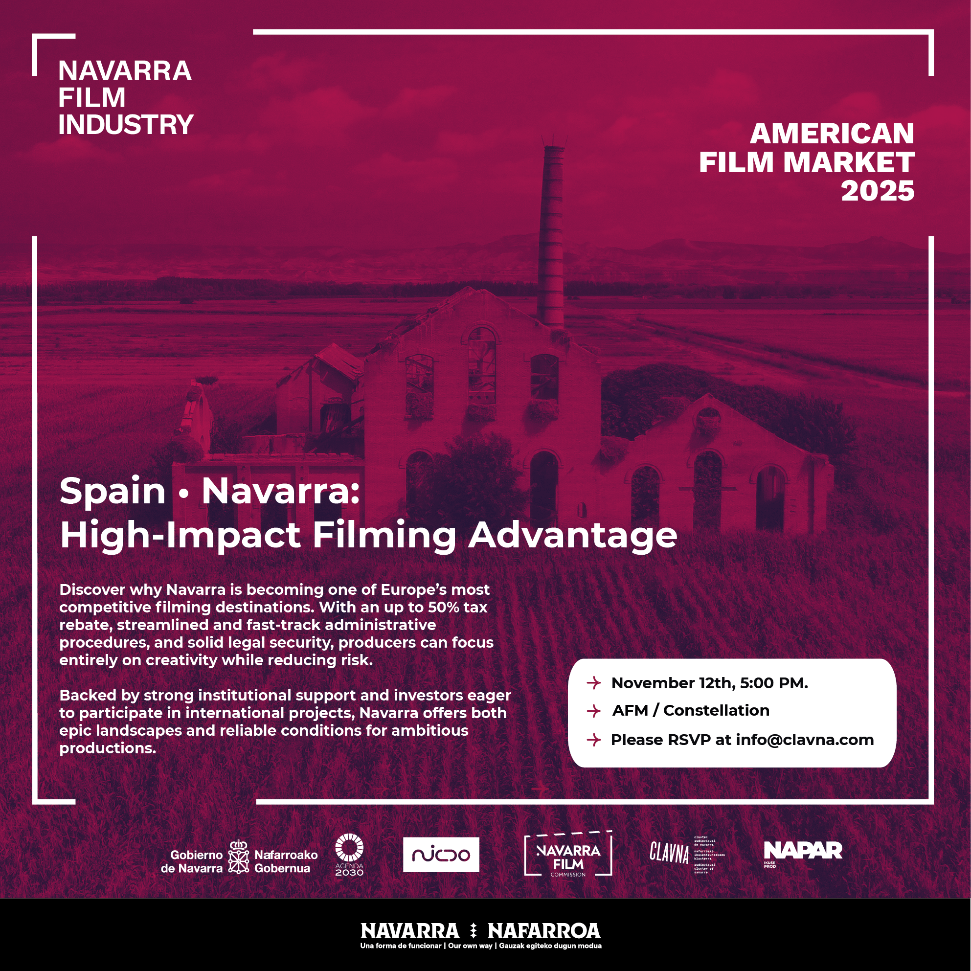 high impact filming advantage en Navarra